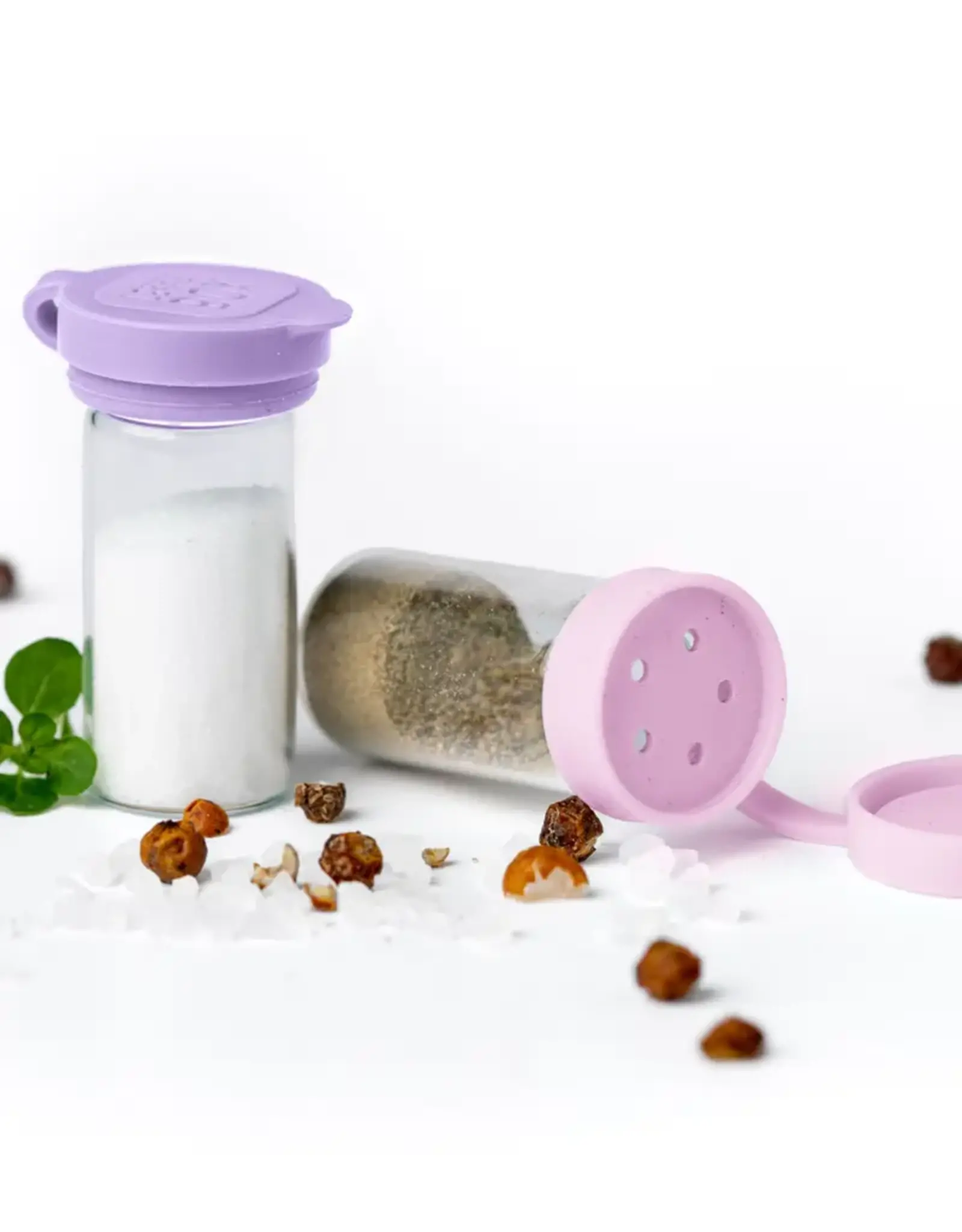 LEKKABOX Lekkabox Mini peper en zout vaatjes - Lavender
