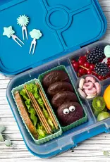 LEKKABOX Silicone Bento Cups - Rechthoek set/2 - Forest