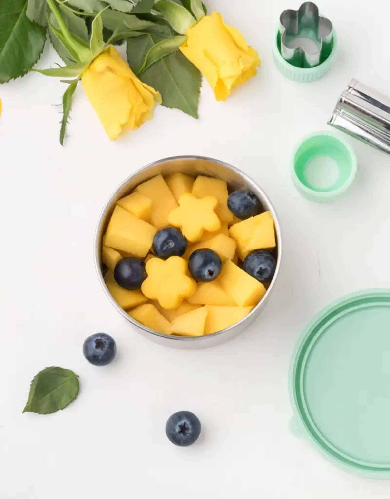 LEKKABOX Lekkabox Dipper Midi - RVS dippotje 200 ml - Forest