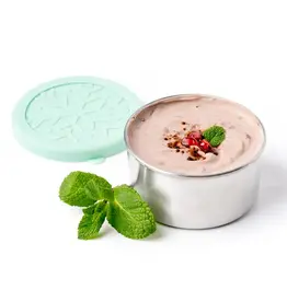 LEKKABOX Lekkabox Dipper RVS MIDI 200ml - Mint