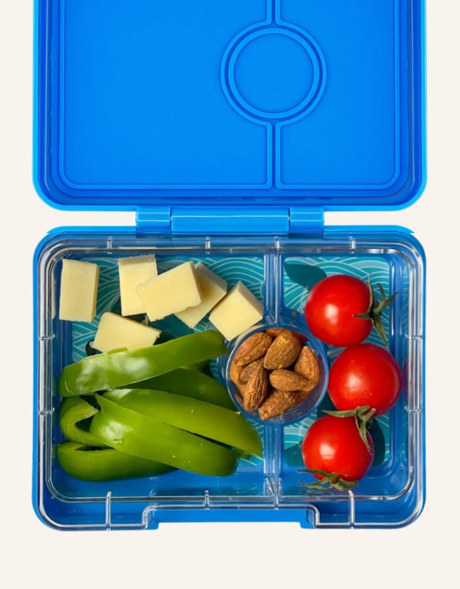 Yumbox Yumbox Snack 3-vakken - Surf Blue (Shark)