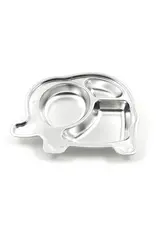 Joli monde Joli Monde - RVS kinderbord Olifant - 3 vakjes