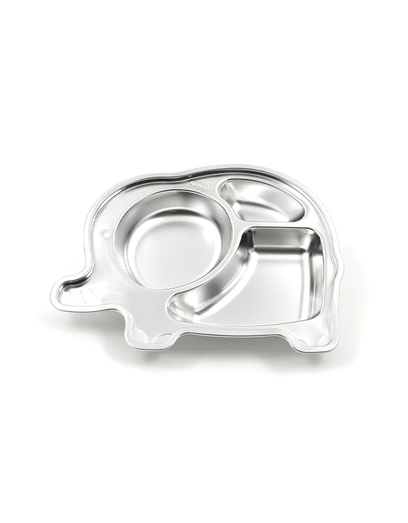 Joli monde Joli Monde - RVS kinderbord Olifant - 3 vakjes