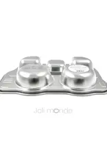 Joli monde Joli Monde - RVS kinderbord Bus - 5 vakjes