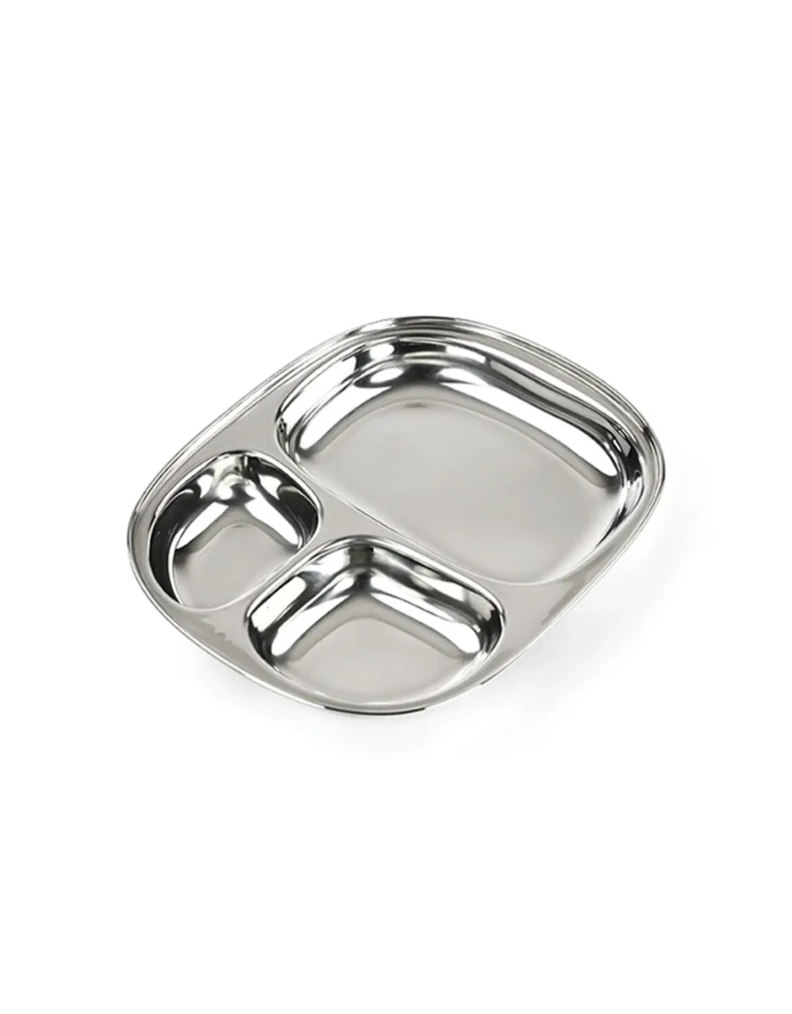 joli monde Joli Monde - RVS kinderbord - Groot 3 vakjes