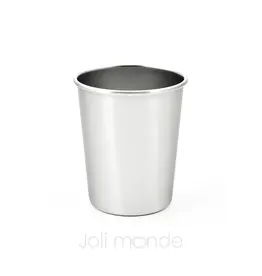 Joli monde RVS beker - 180 ml