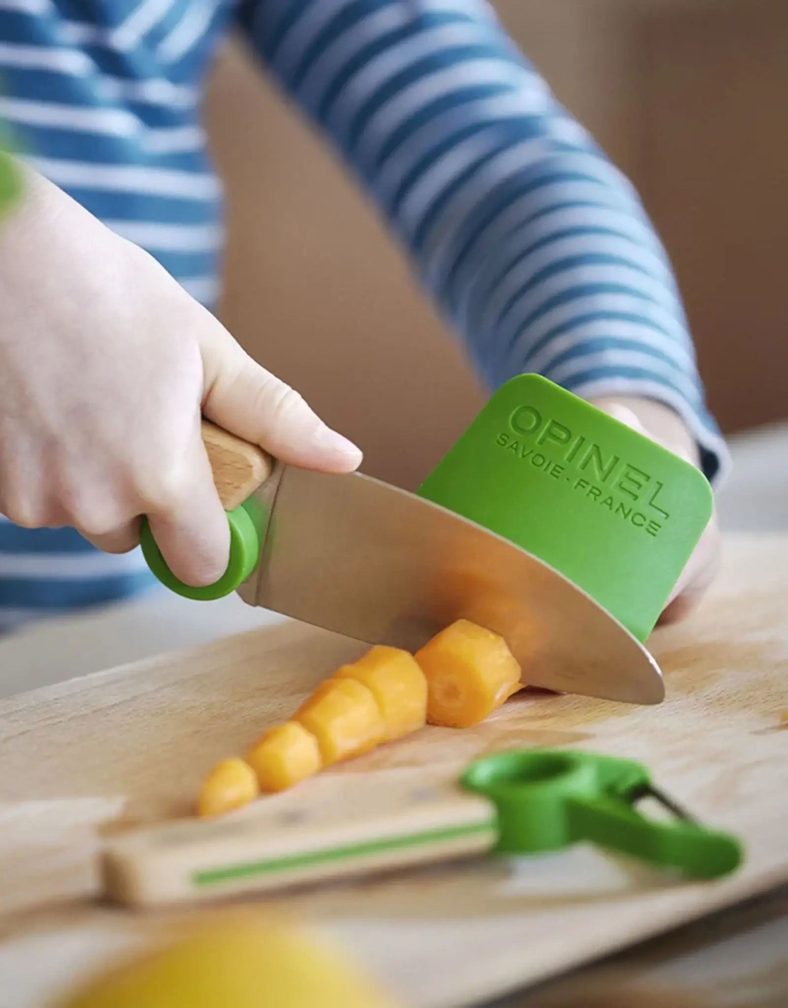 Opinel Keukenset voor kinderen 'Le Petit Chef' Groen