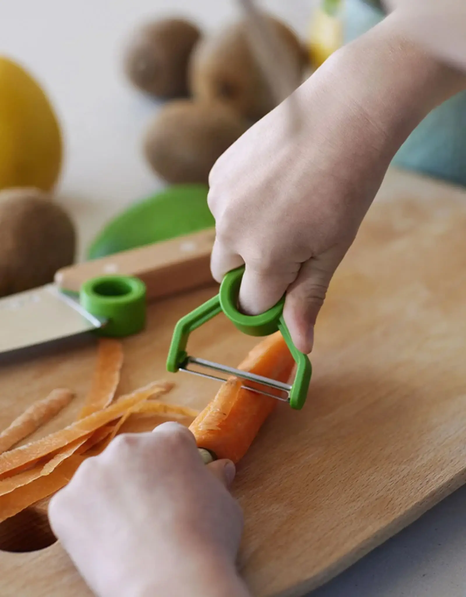 Opinel Keukenset voor kinderen 'Le Petit Chef' Groen