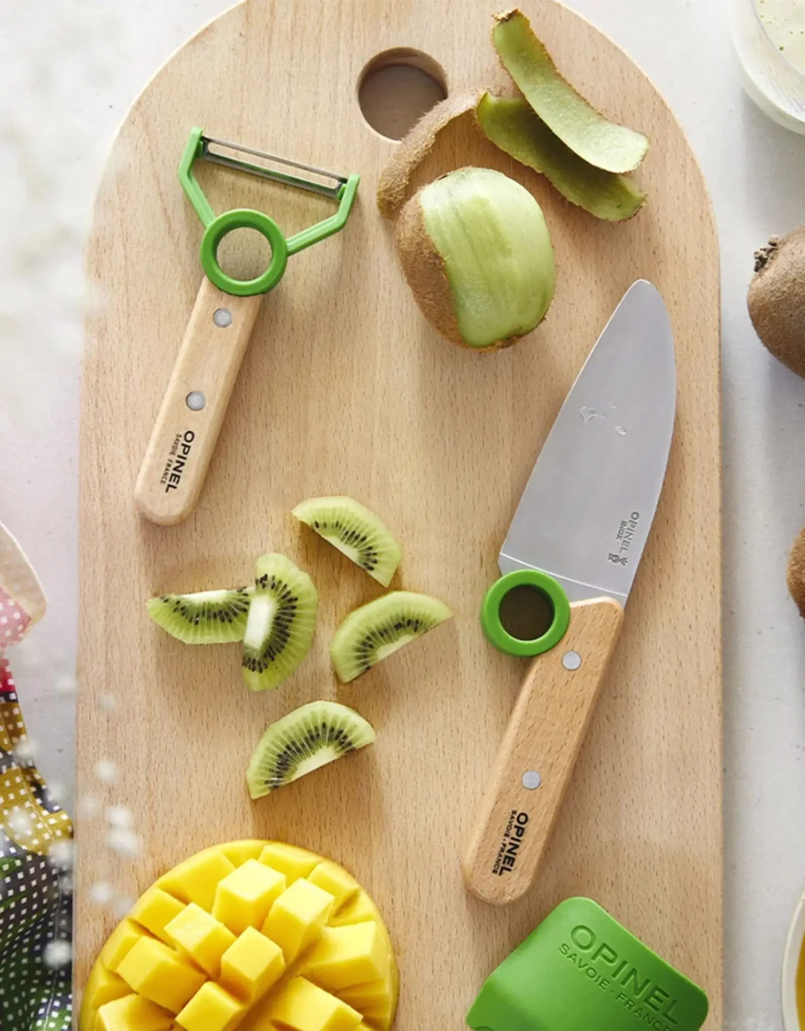 Opinel Keukenset voor kinderen 'Le Petit Chef' Groen