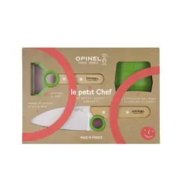 Opinel Keukenset voor kinderen 'Le Petit Chef' Groen
