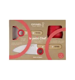 Opinel Keukenset voor kinderen 'Le Petit Chef' Rood