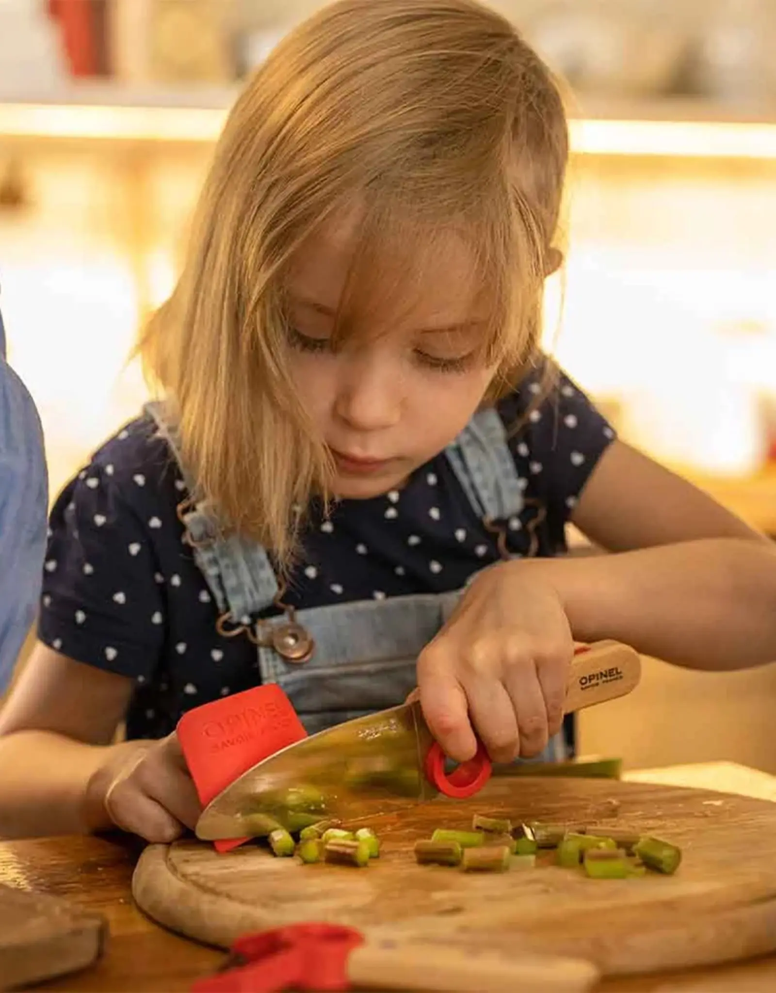 Opinel Opinel - Le Petit Chef Kindermes met Vingerbeschermer