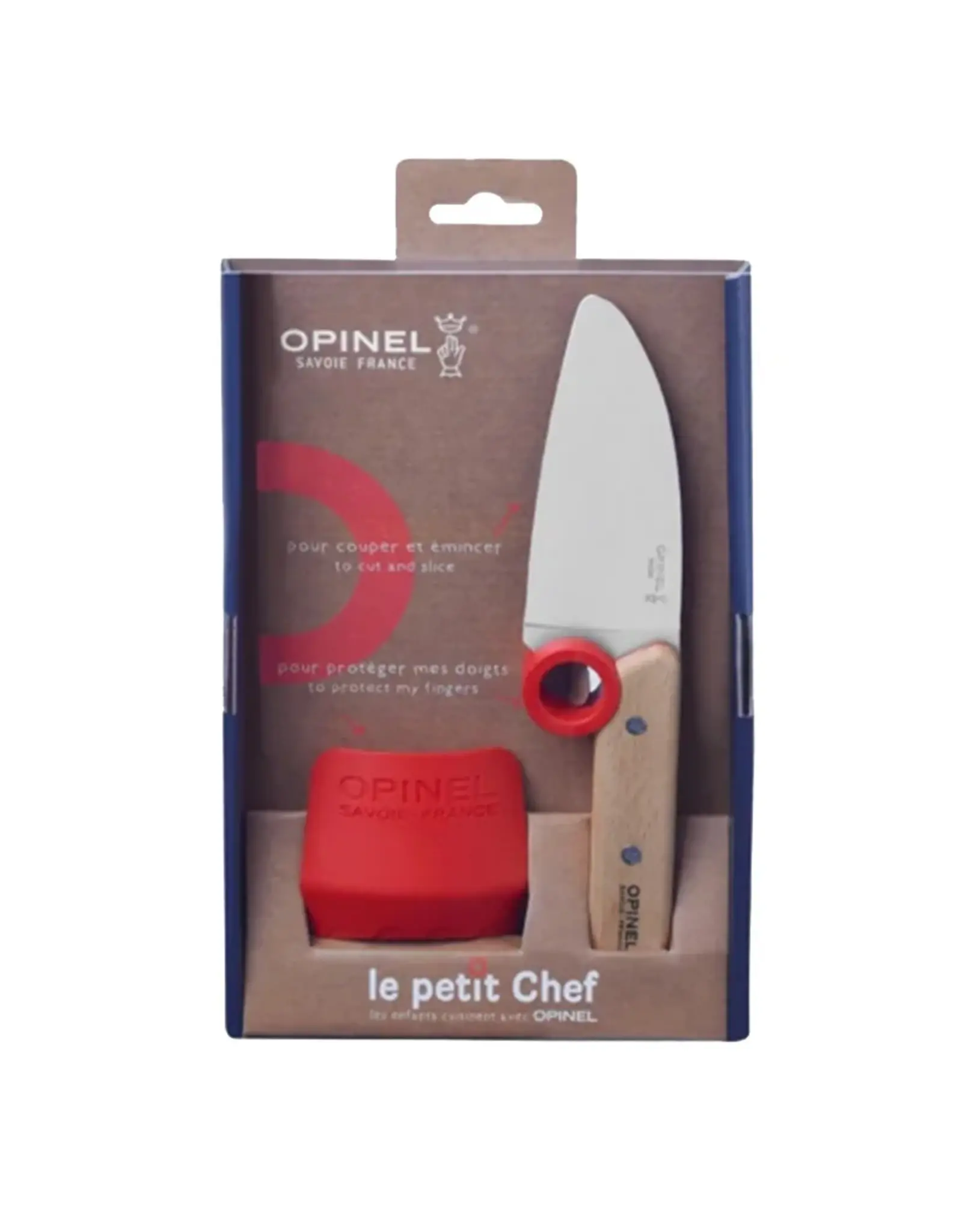 Opinel Opinel - Le Petit Chef Kindermes met Vingerbeschermer