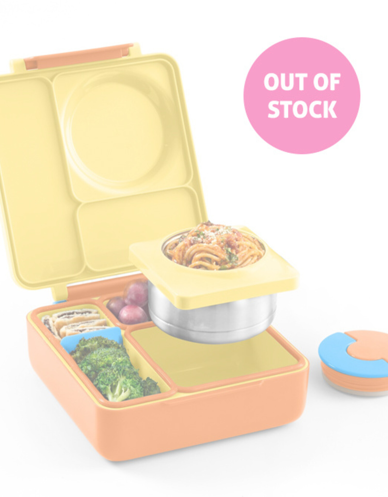 OmieLife OmieLife Bentobox - Oranje/Geel