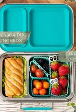 LEKKABOX Silicone Bento Cups - Rechthoek set/2 - Ocean