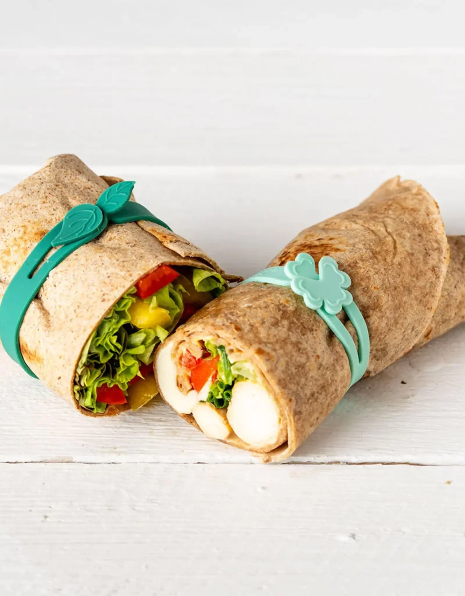 LEKKABOX Lekkabox - Siliconen Wrapbandjes - Forest