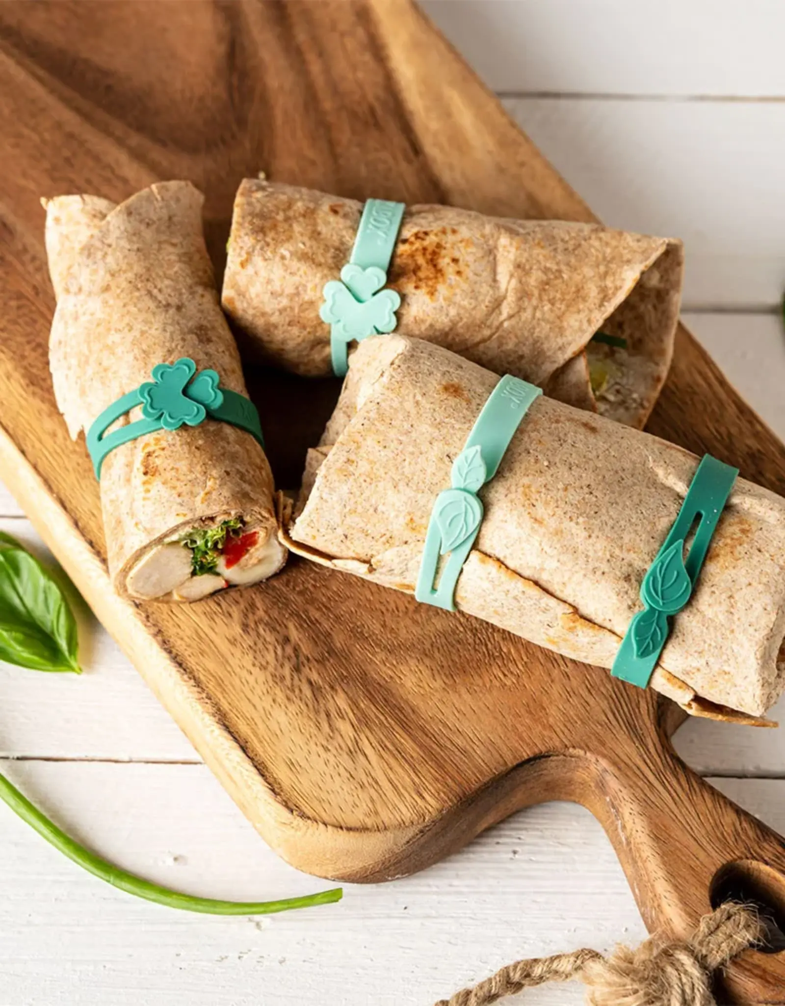 LEKKABOX Lekkabox - Siliconen Wrapbandjes - Forest