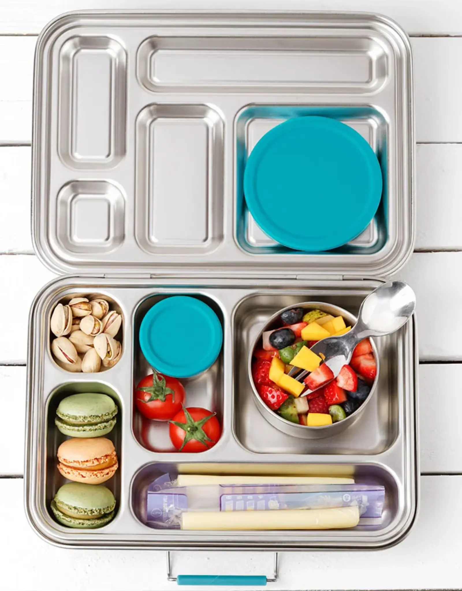 LEKKABOX Lekkabox Tiny - RVS Dressingpotjes - set van 2