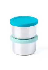 LEKKABOX Lekkabox Tiny - RVS Dressingpotjes - set van 2