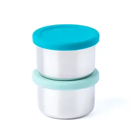 LEKKABOX Lekkabox Tiny - RVS Dressingpotjes - set van 2
