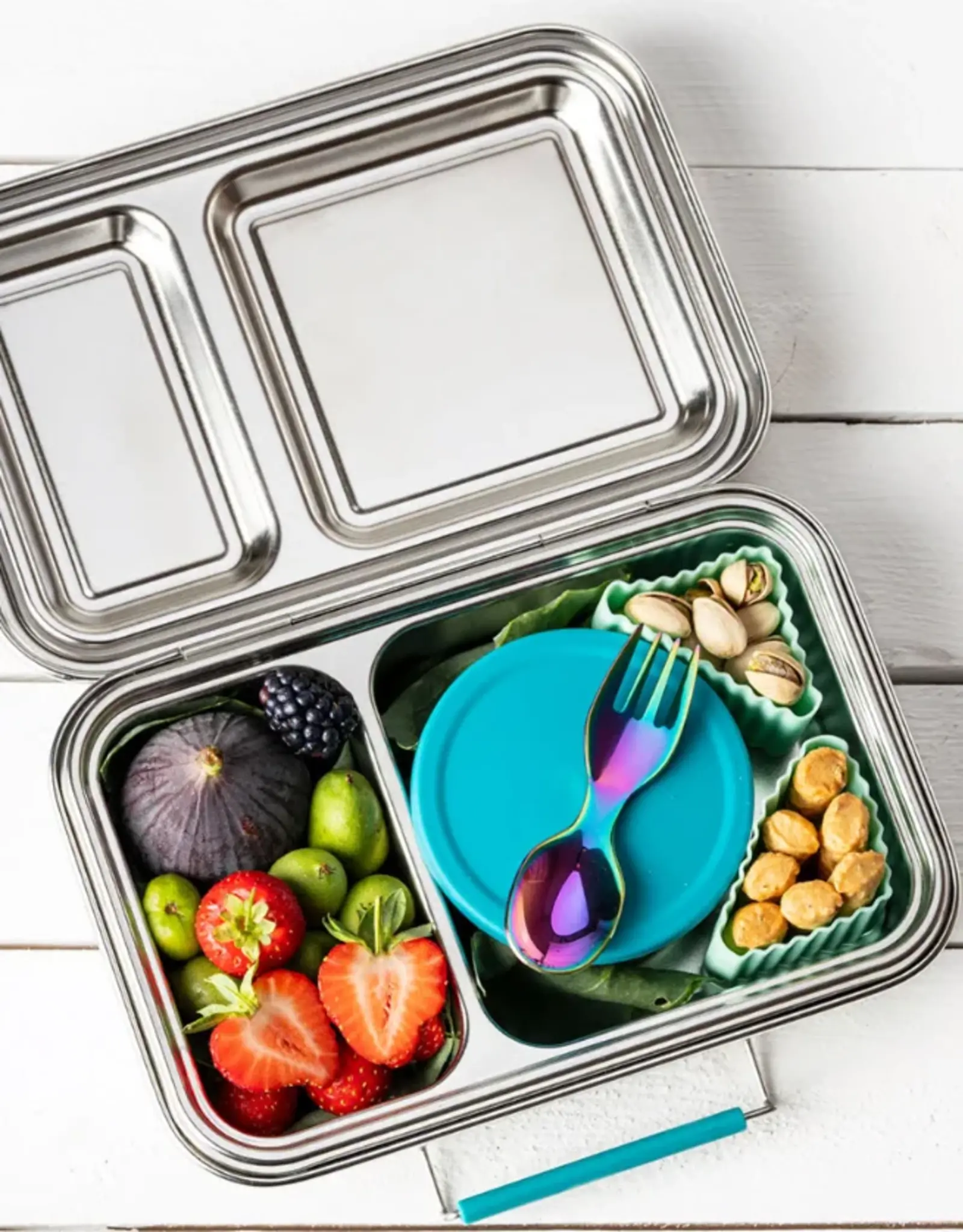 LEKKABOX Lekkabox Tin - RVS Dipbakje 180 ml