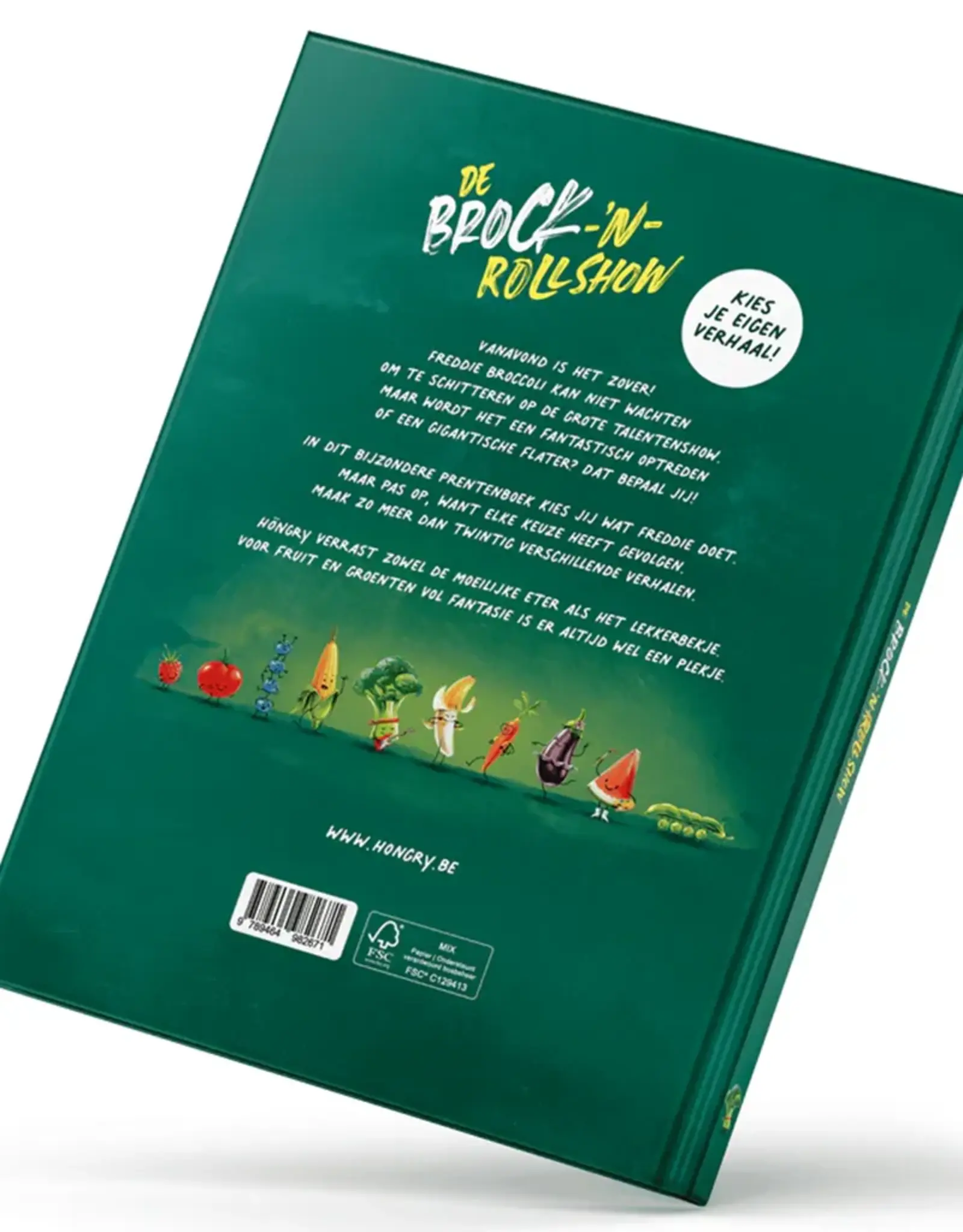 Hongry Kinderboek De brock-'n-rollshow