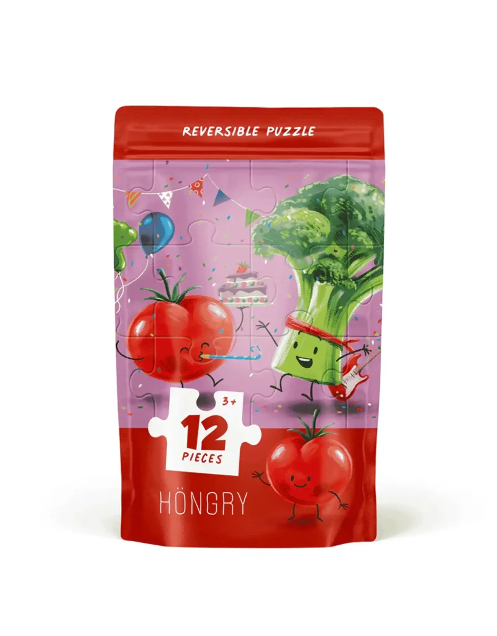 Hongry Höngry - Puzzel 12 stukken - Mijn tomaatje