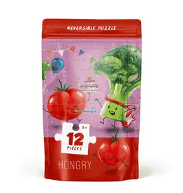 Hongry Puzzel 12 stukken - Mijn tomaatje