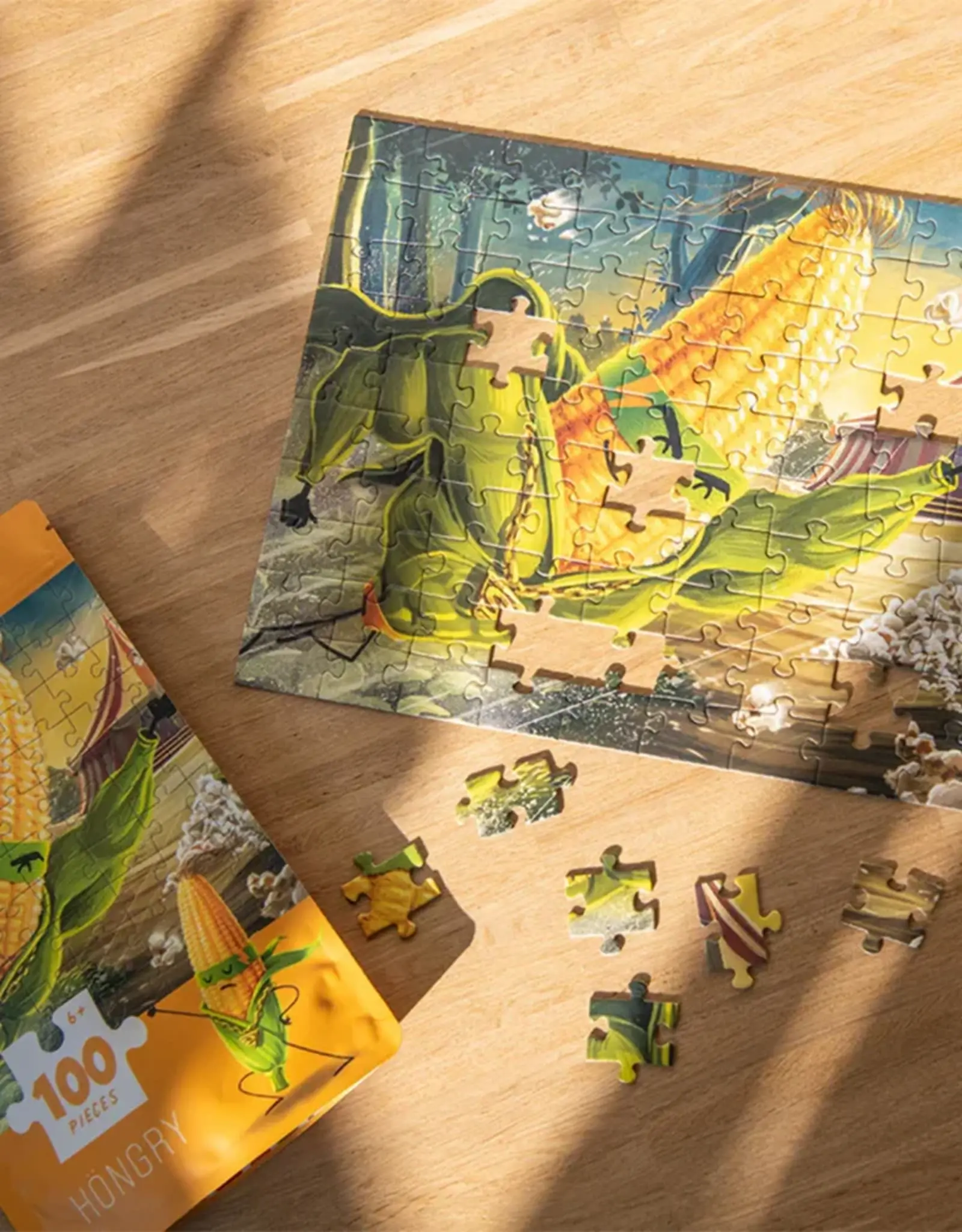 Hongry Höngry - Puzzel 100 stukken - Nacho