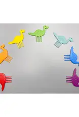 Pieksi und Griffel Prikkers Piekse Regenboog Dino's - Set van 7