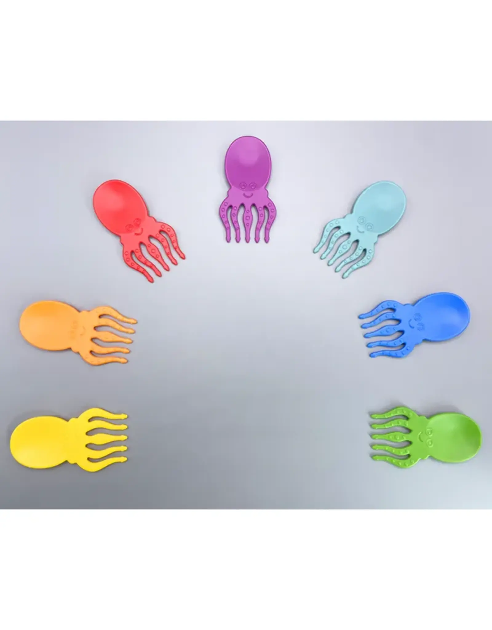 Pieksi und Griffel Prikkers Piekse Regenboog Octopussen - Set van 7