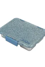 Yumbox Yumbox Prêt RVS 4-vakken - Paris Blauw Glitter