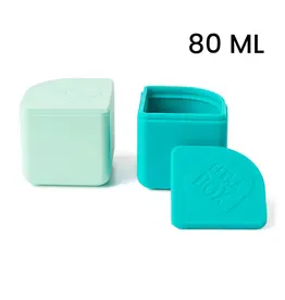 LEKKABOX Lekkabox Siliconen Dippotjes 80ml (set van 2) - Oceaan