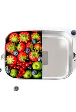 LEKKABOX Lekkabox Safe RVS Bentobox - 1400ml met flexibele verdeler