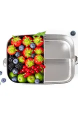 LEKKABOX Lekkabox Safe RVS Bentobox - 1400ml met 3 vakken