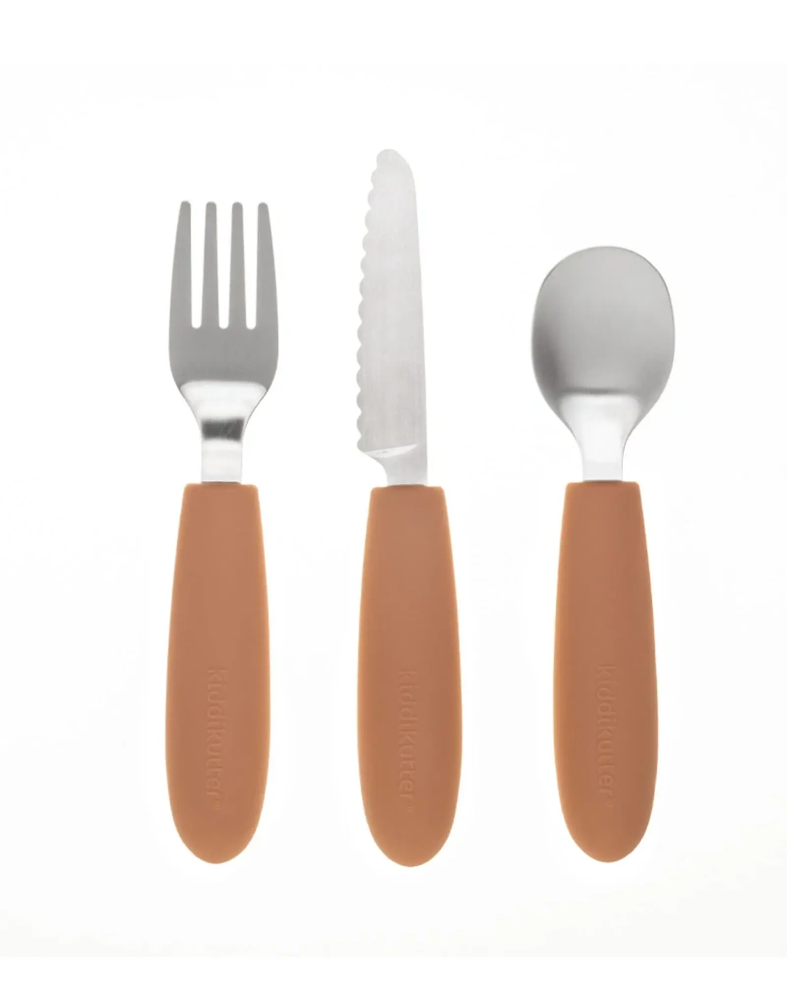 Kiddikutter  KiddiKutter kinderbestekset - Peach