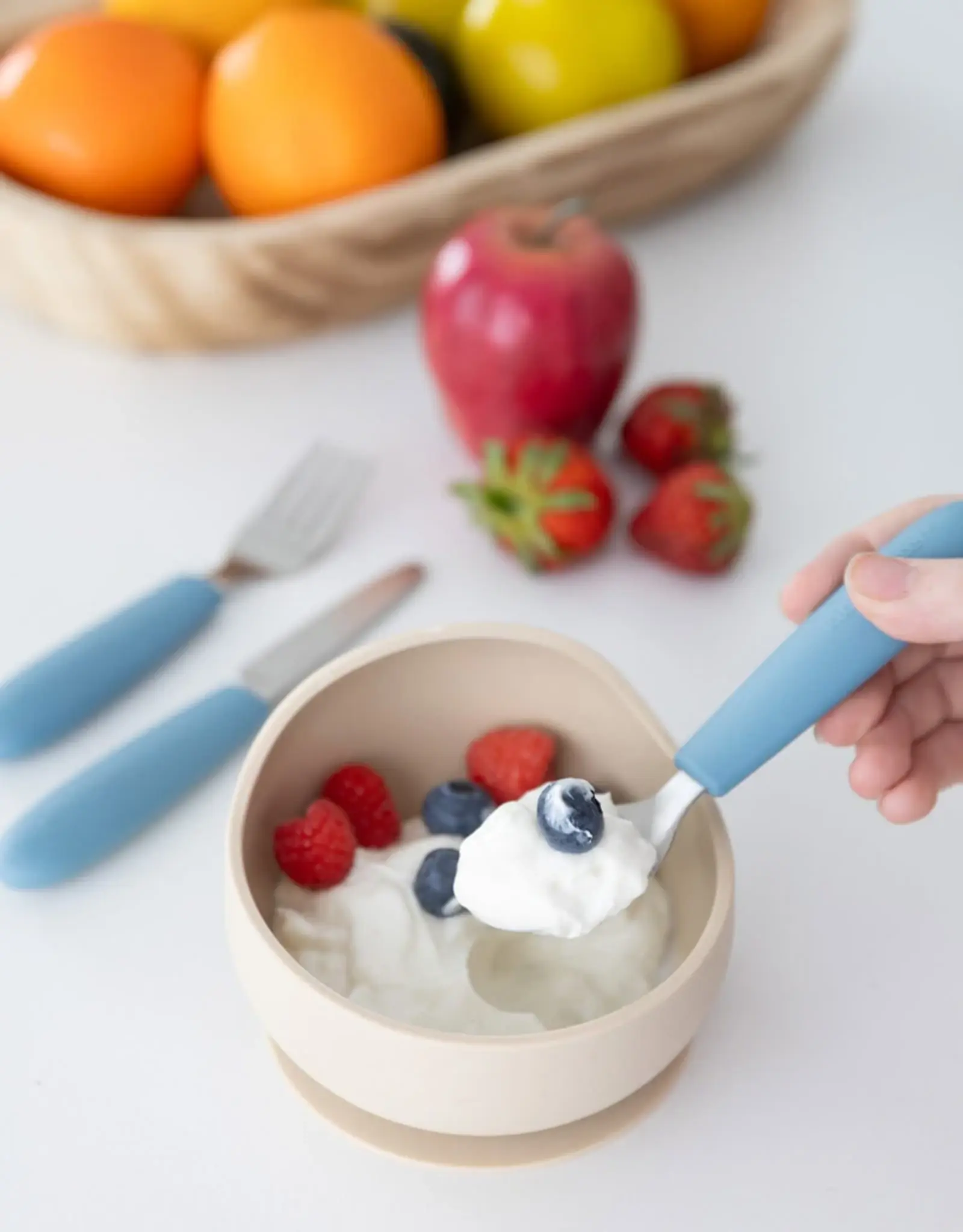 Kiddikutter  KiddiKutter kinderbestekset - Sky Blue