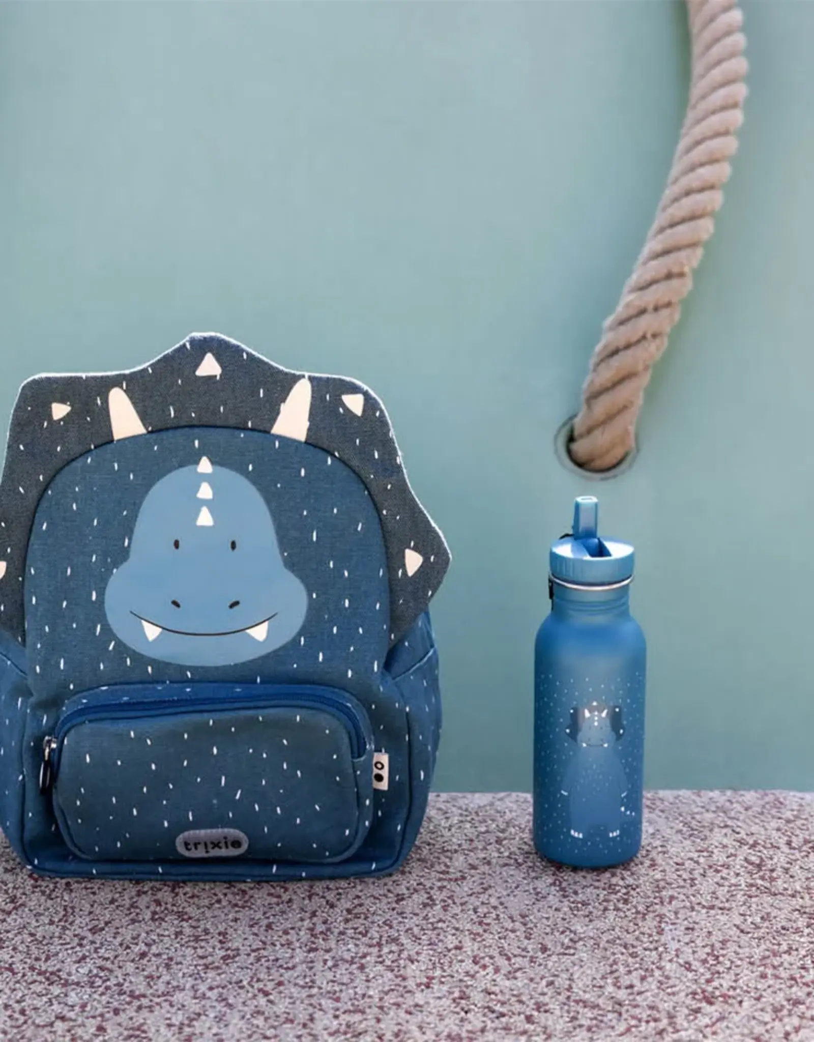 Trixie Trixie Drinkfles 500ml - Mr. Triceratops