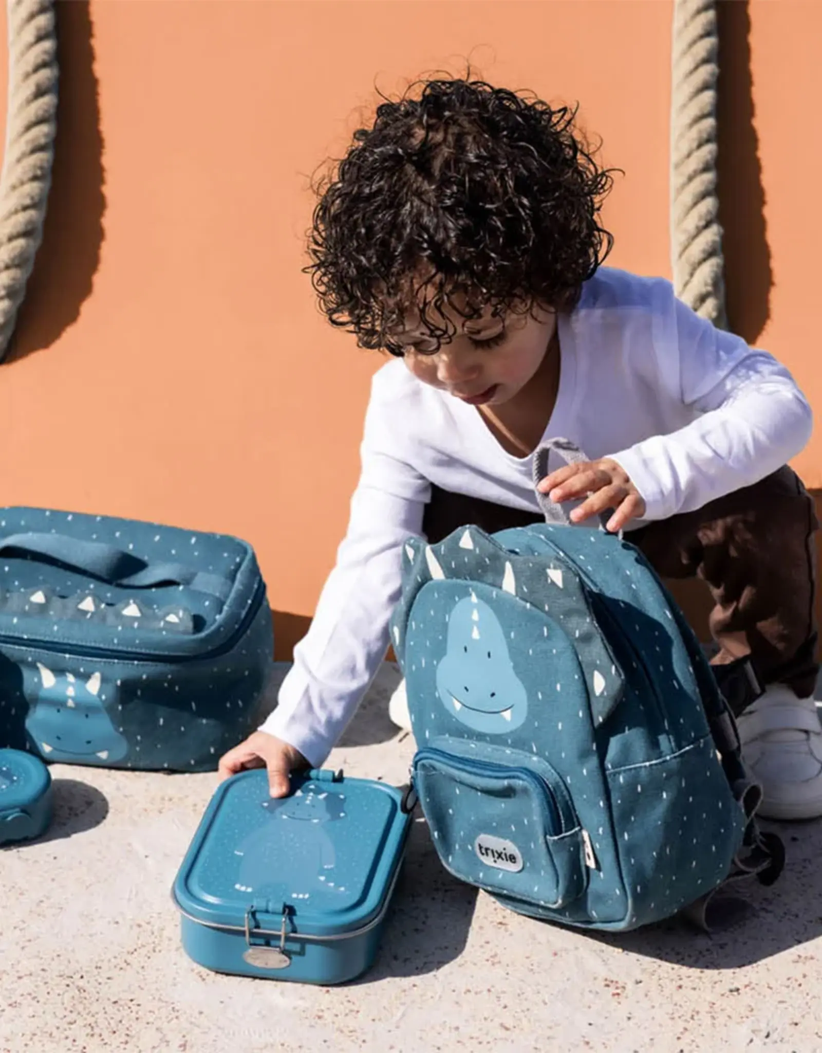 Trixie Trixie Rugzak Klein - Mr. Triceratops