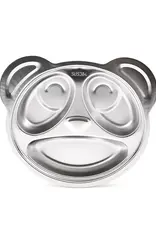 Joli monde Joli Monde - RVS kinderbord Panda - 3 vakjes