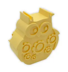 Blafre Lunchbox Uil - Geel