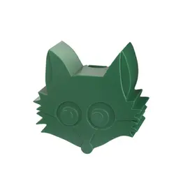 Blafre Snackbox Vos - Groen