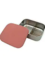 Blafre Blafre - RVS Bentobox met 3 vakken - Roos