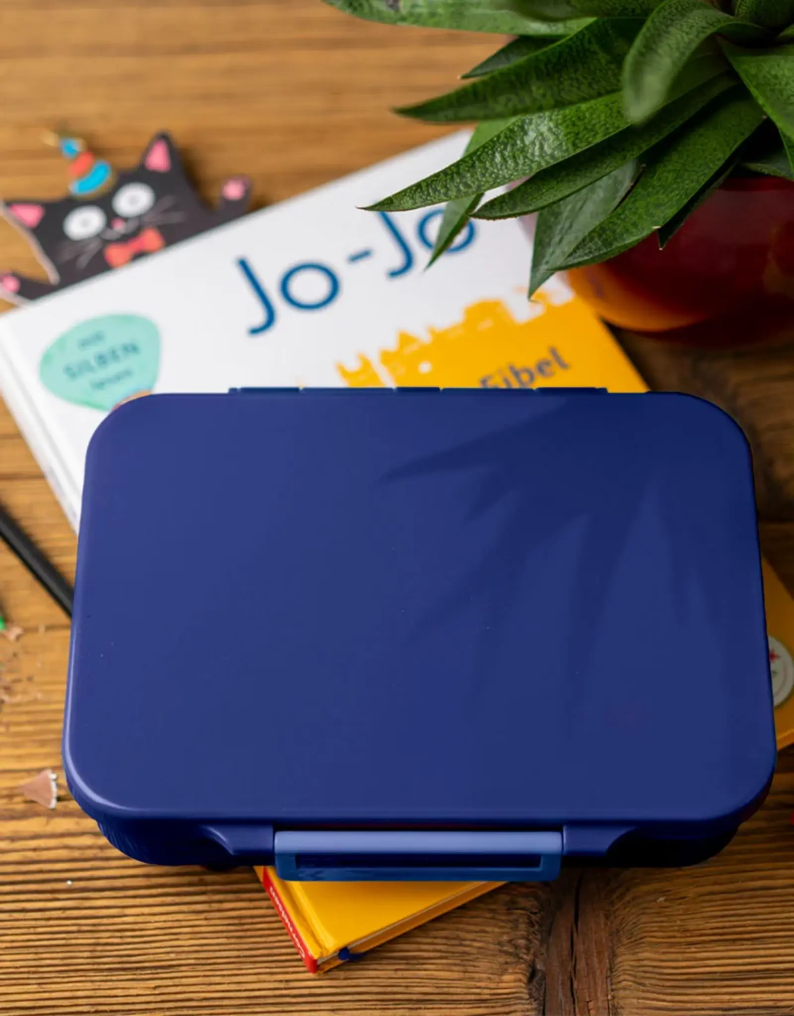 LEKKABOX Lekkabox Classic - Lunchbox met 4 vakken - Cosmic