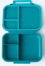 LEKKABOX Lekkabox Classic Mini - Lunchbox met 3 vakken - Petrol