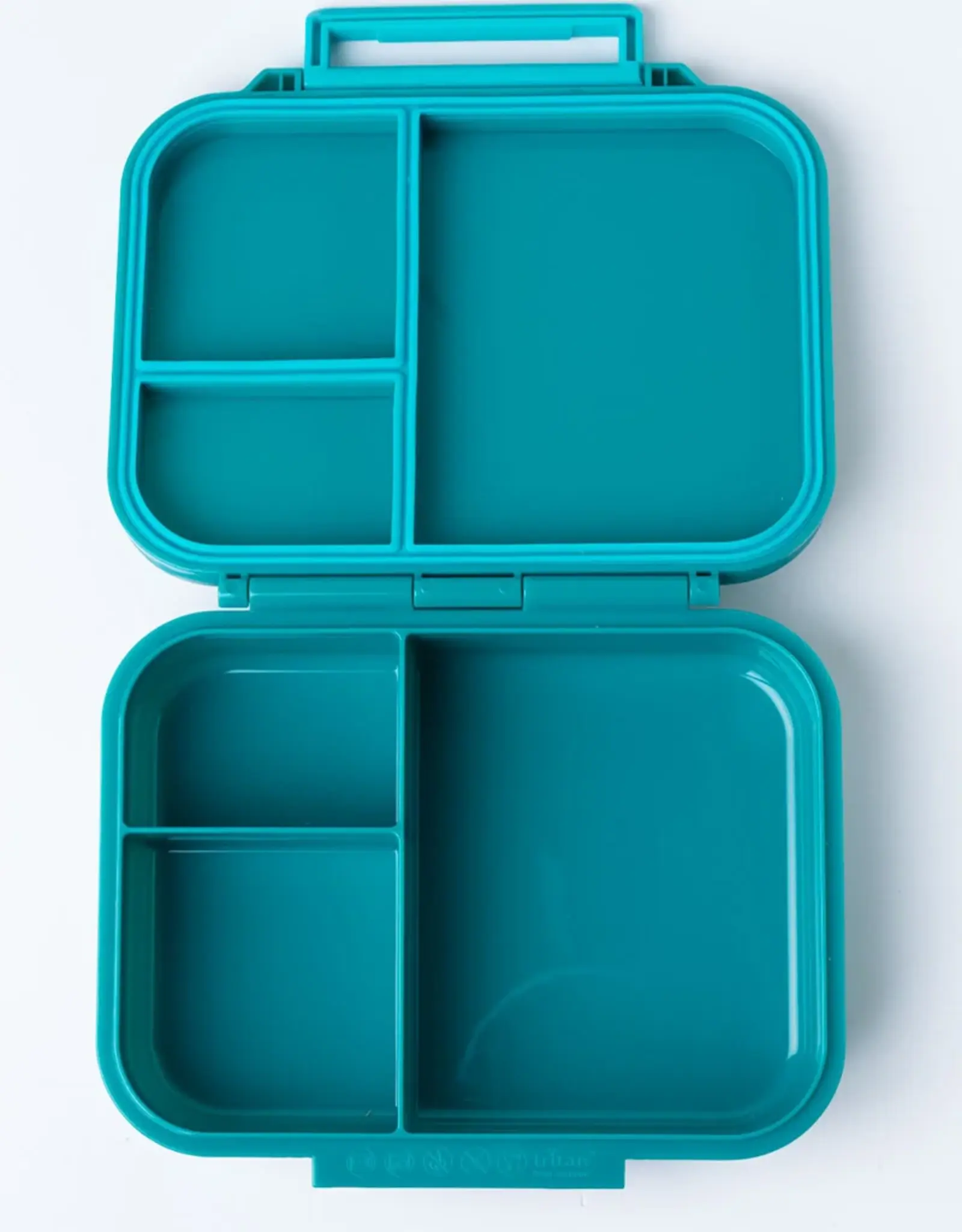 LEKKABOX Lekkabox Classic Mini - Lunchbox met 3 vakken - Petrol
