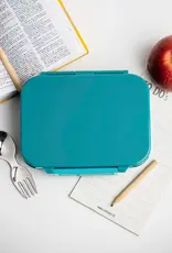 LEKKABOX Lekkabox Classic Mini - Lunchbox met 3 vakken - Petrol