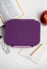 LEKKABOX Lekkabox Classic Mini - Lunchbox met 3 vakken - Lila