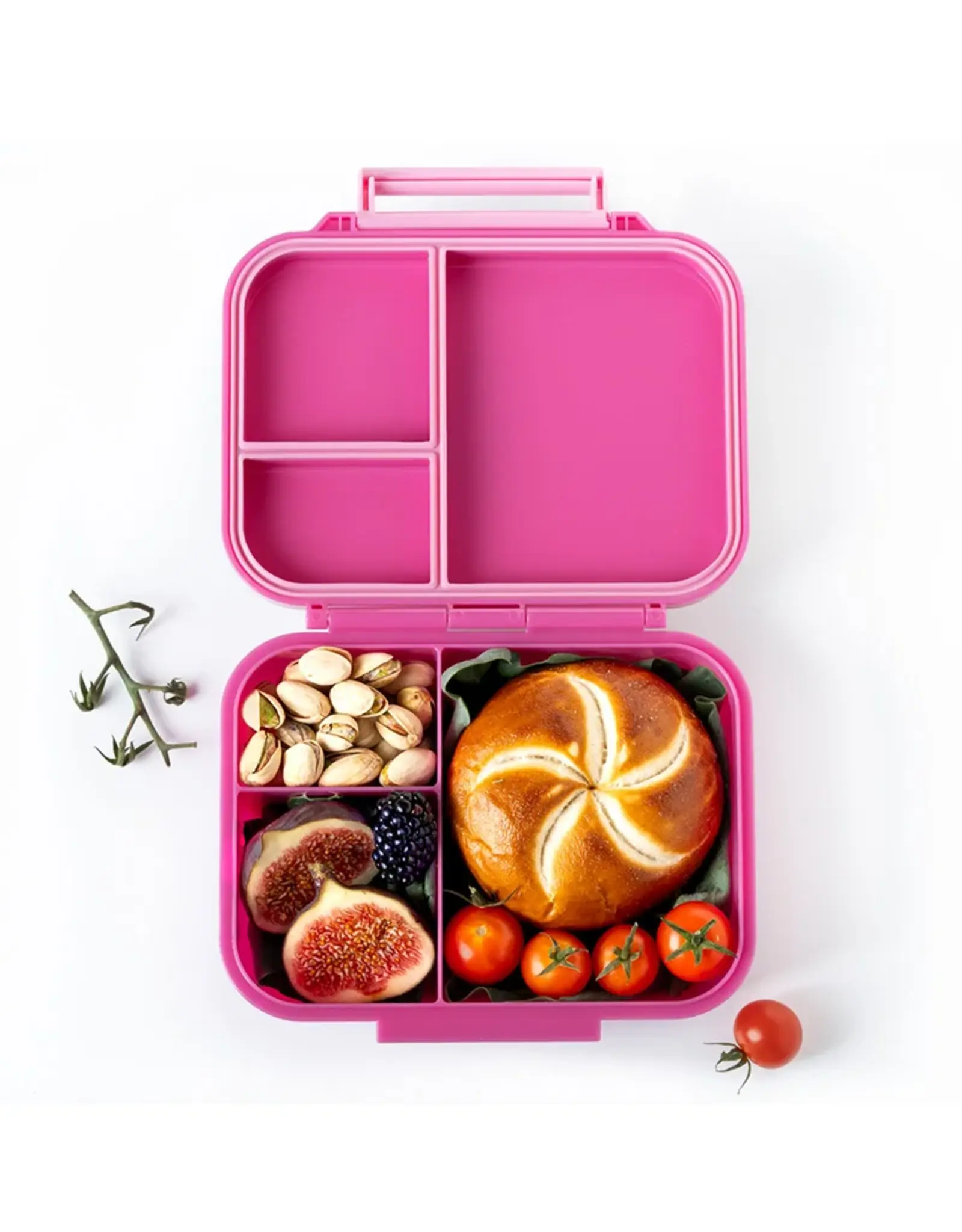 LEKKABOX Lekkabox Classic Mini - Lunchbox met 3 vakken - Berry