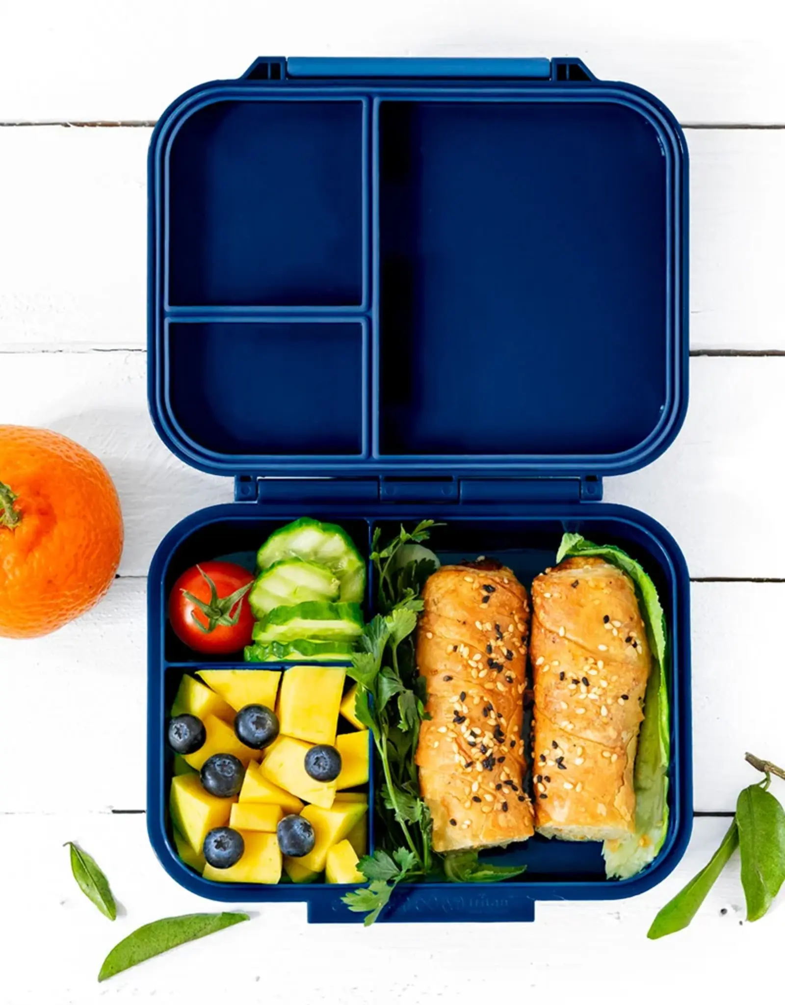 LEKKABOX Lekkabox Classic Mini - Lunchbox met 3 vakken - Cosmic